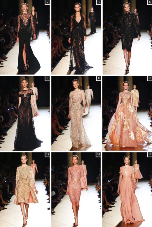 Elie Saab Fall/Winter 2012 Couture show in Paris