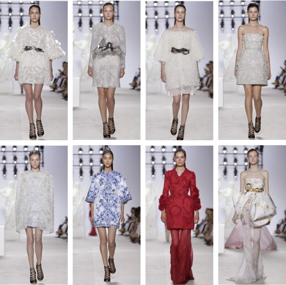 Giambattista Valli Fall winter 2013 couture collection fashion show in Paris.